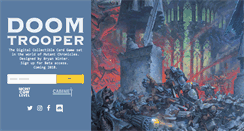 Desktop Screenshot of doomtroopergame.com
